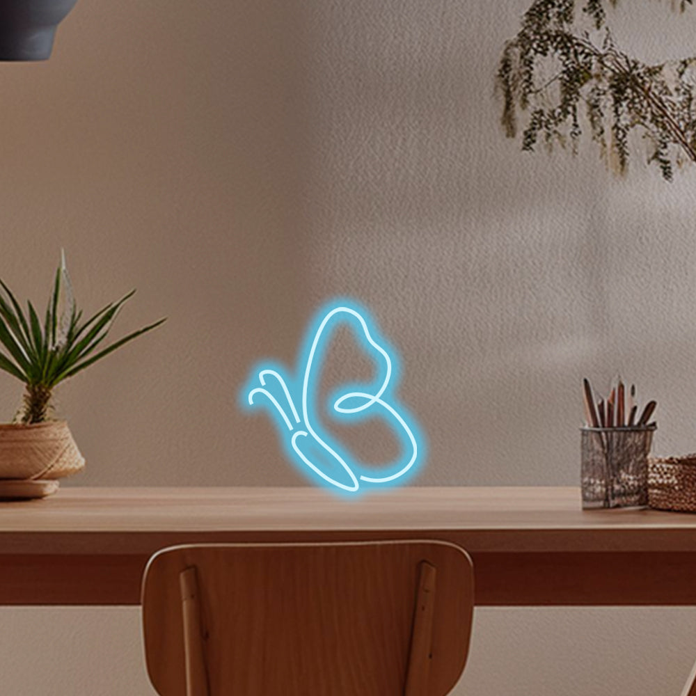 Sunset Mountain LED työpöydän valokyltit - Planet Neon Made in London Valokyltit