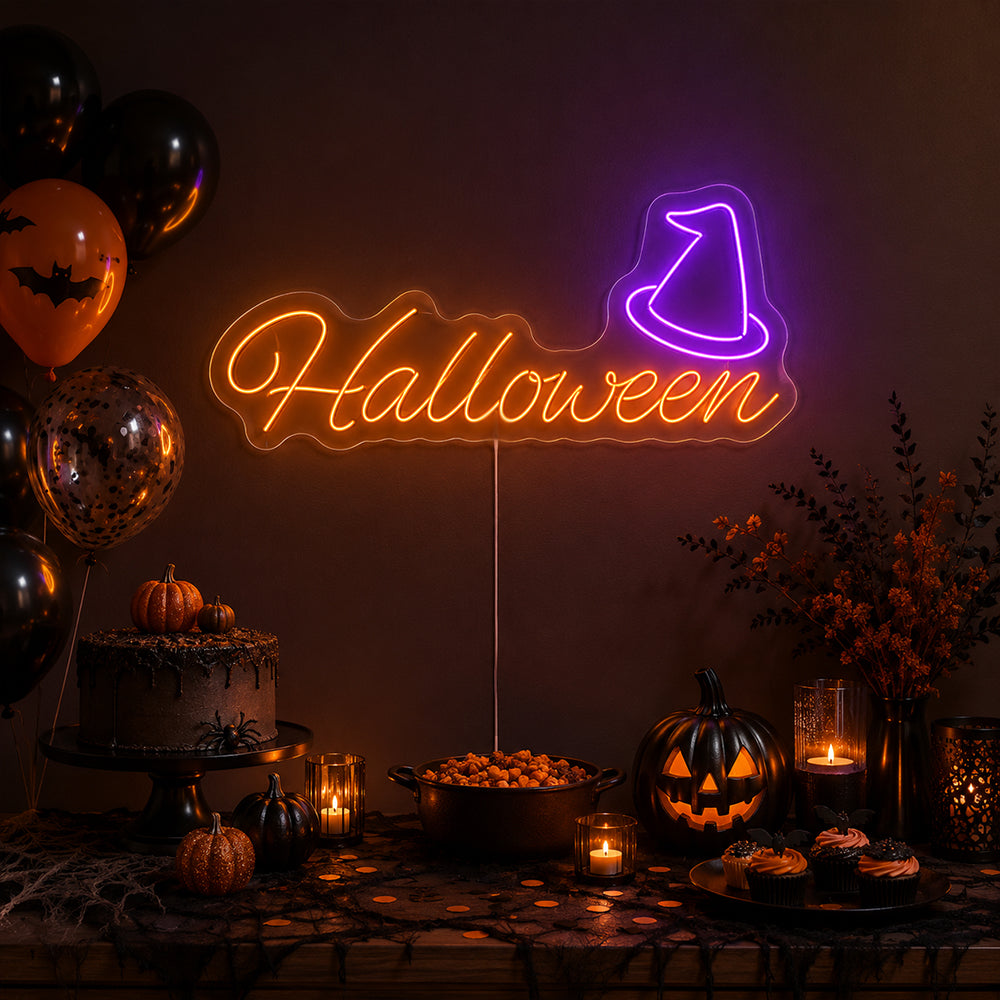 Halloween LED Neon Sign - Made in London Neon Signs