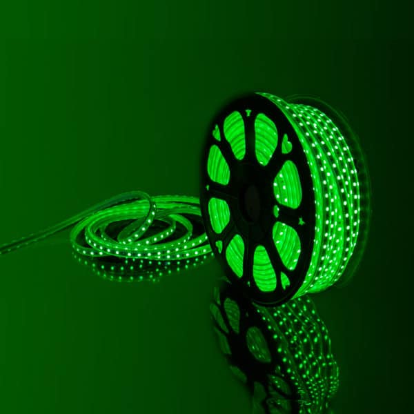 Bande lumineuse SMD verte 7x11mm 240V