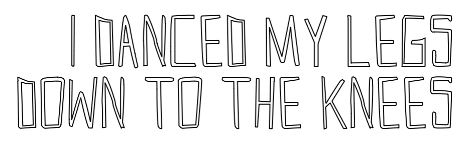 Custom Neon Sign Online Editor I danced my leg... - Planet Neon