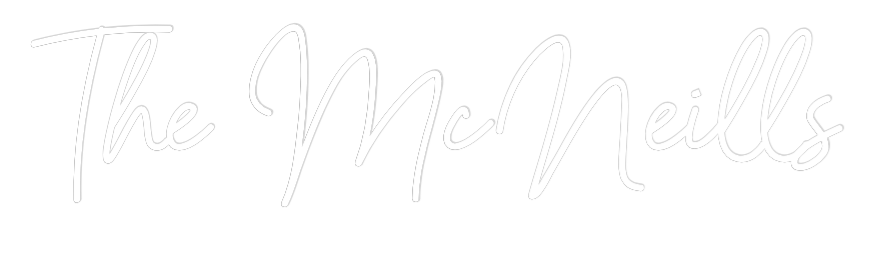 Custom Neon Sign Online Editor The McNeills