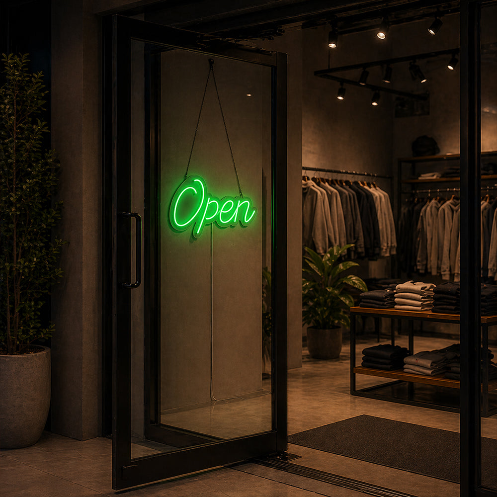 Open LED Neon Sign