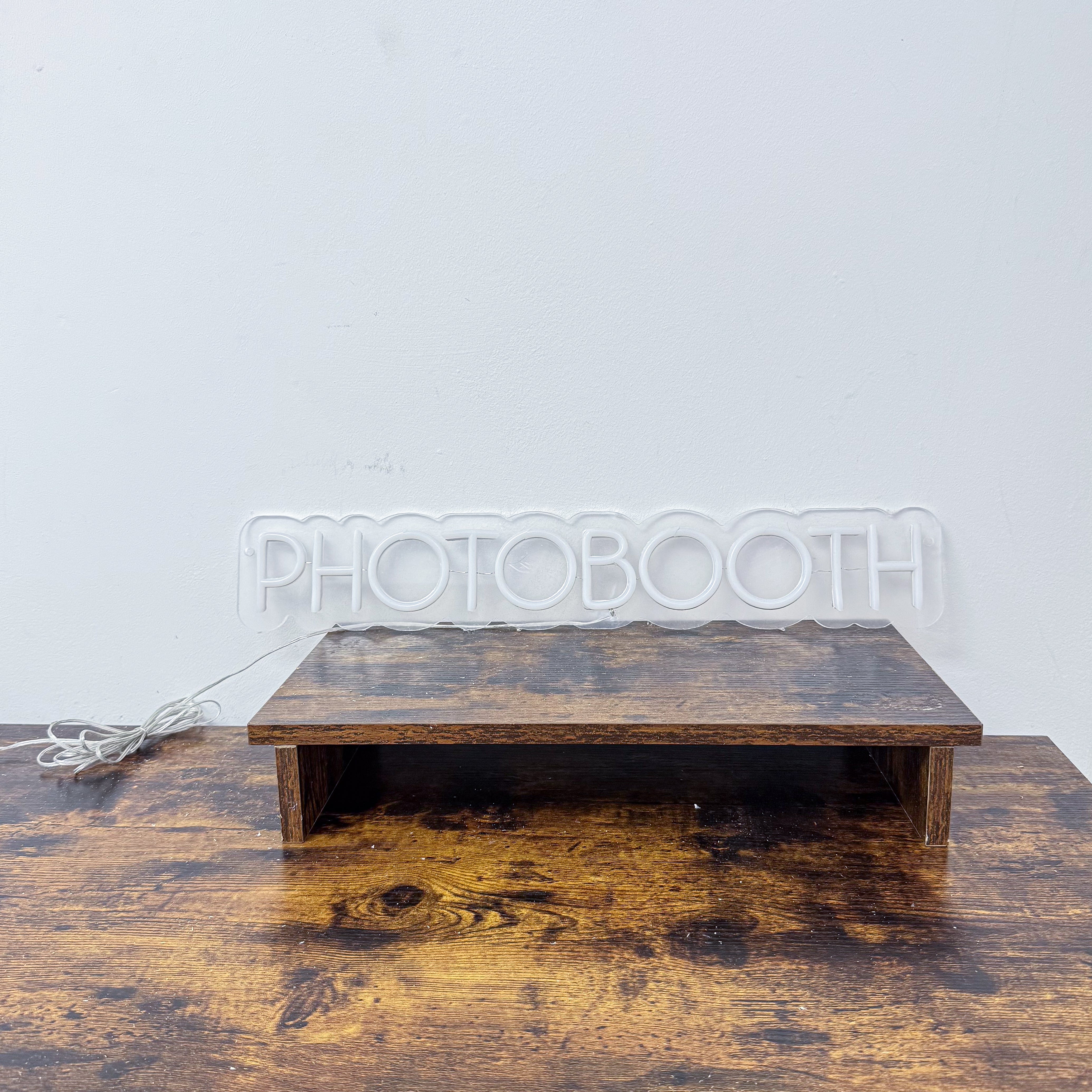 PhotoBooth LED -neonmerkki