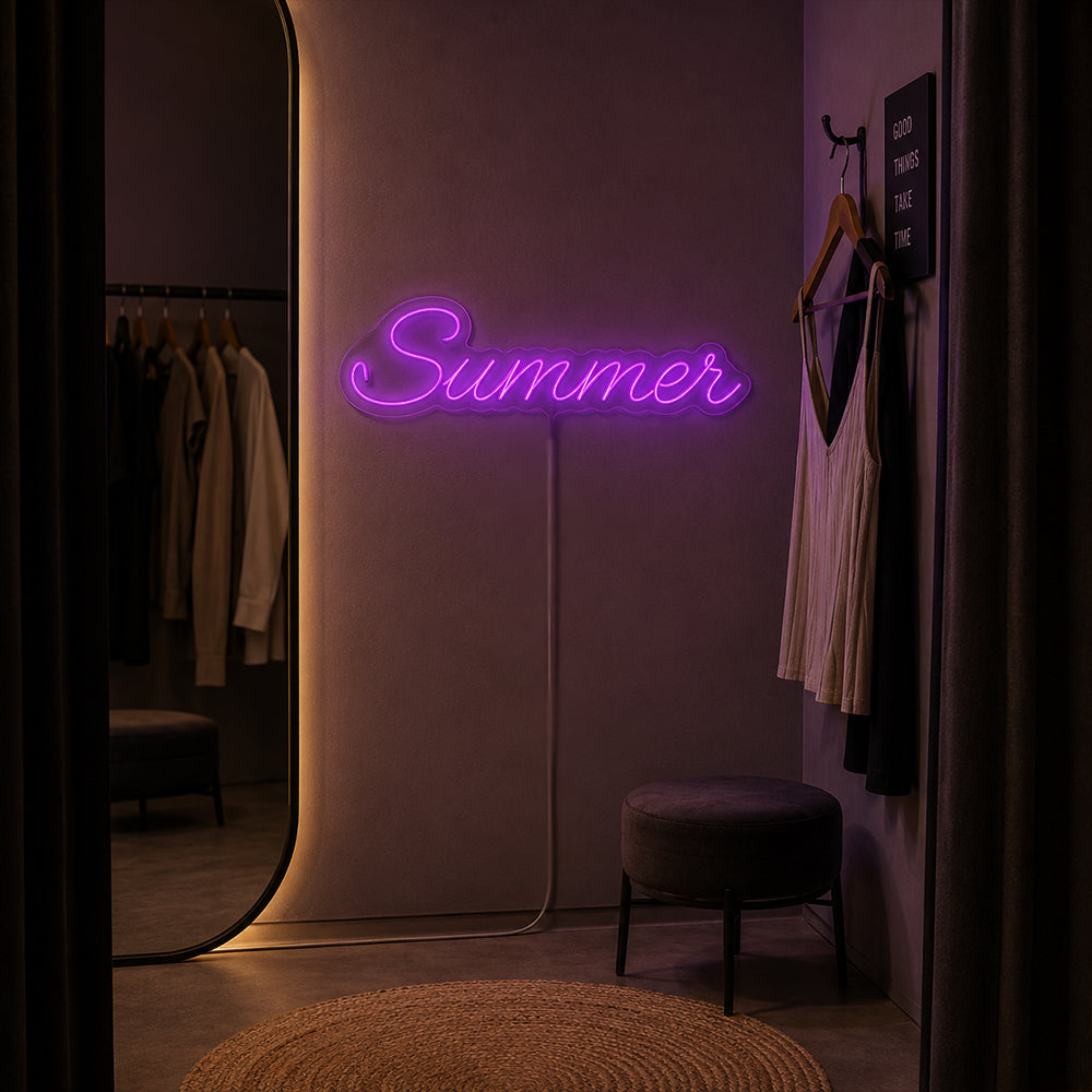 Summer LED Neon Sign - Planet Neon Made in London Neon Signs