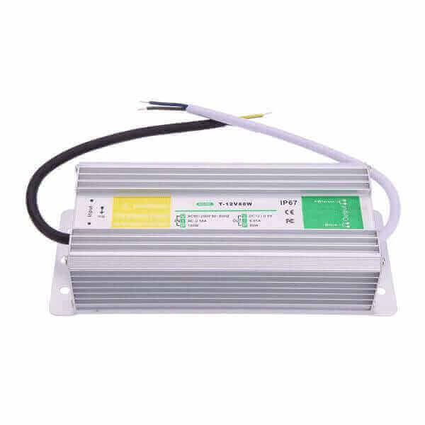 Fuente de alimentación IP67 impermeable de 12 V CC a 110 - 240 V CA 80 W 6,67 A - Planet Neon
