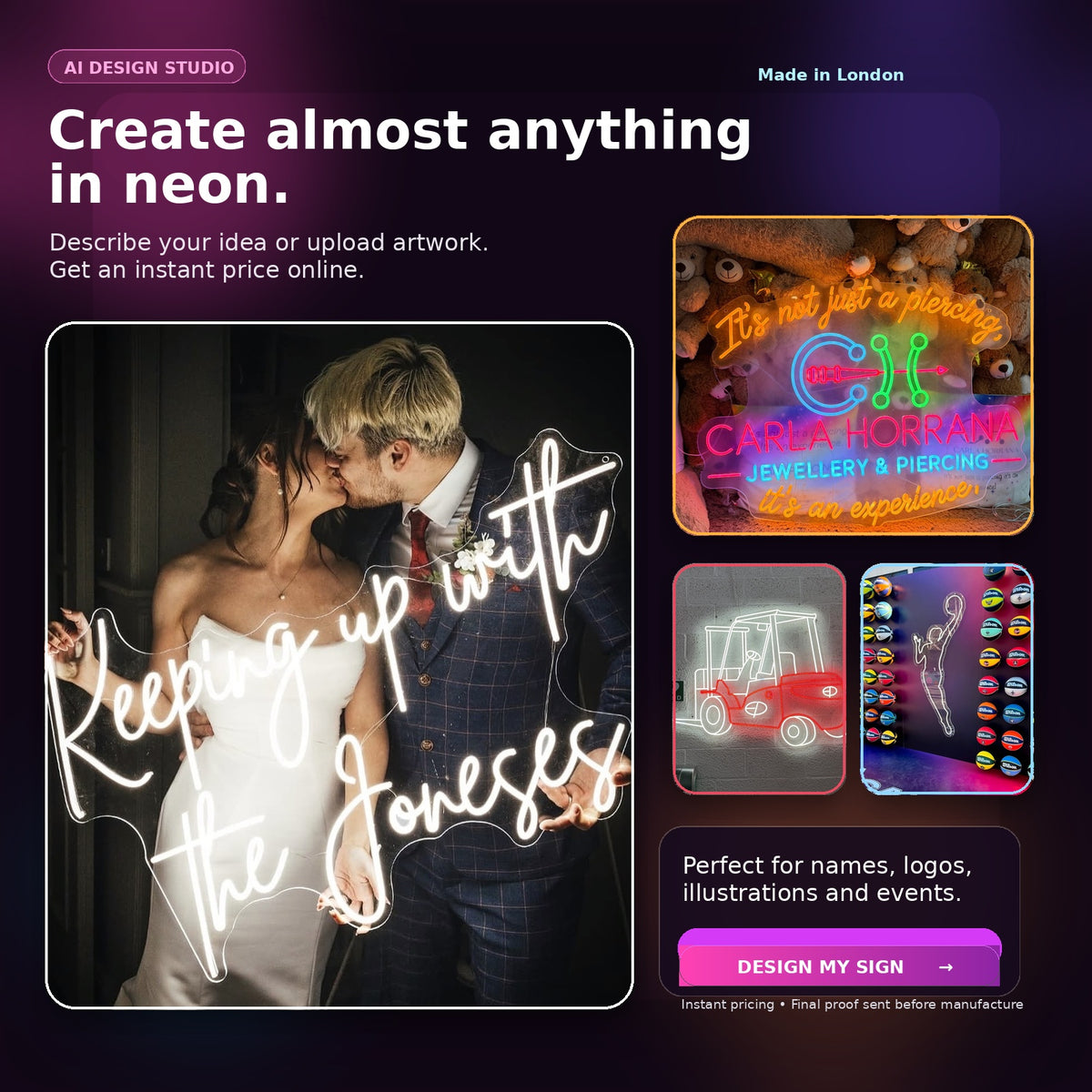 Custom Bar Neon Sign - AI Designer