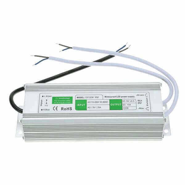 Fuente de alimentación IP67 impermeable de 12 V CC a 110 - 240 V CA