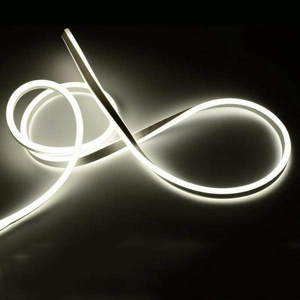 Tira de luz LED de neón blanco puro regulable