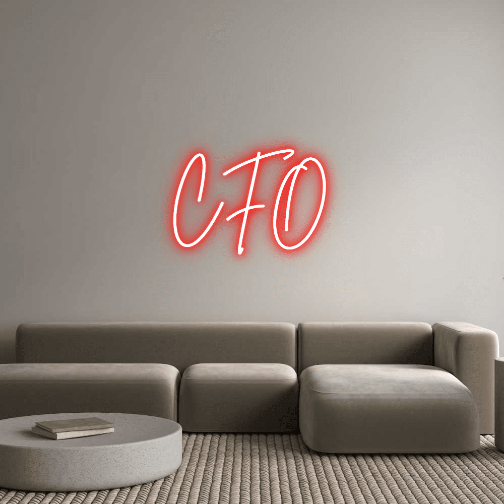 Custom Neon Sign Online Editor CFO - Planet Neon