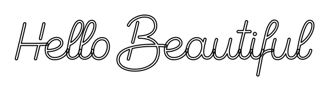 Custom Neon Sign Online Editor Hello Beautiful - Planet Neon