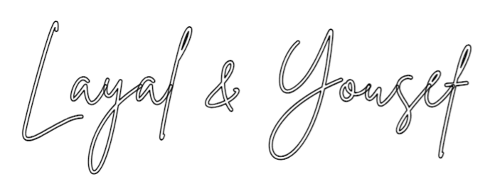 Custom Neon Sign Online Editor Layal & Yousef - Planet Neon