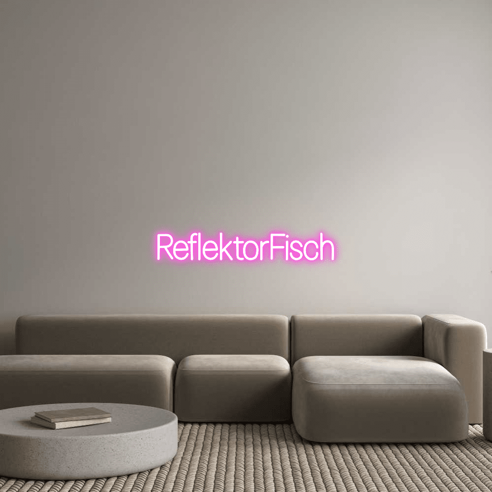 Custom Neon Sign Online Editor ReflektorFisch - Planet Neon