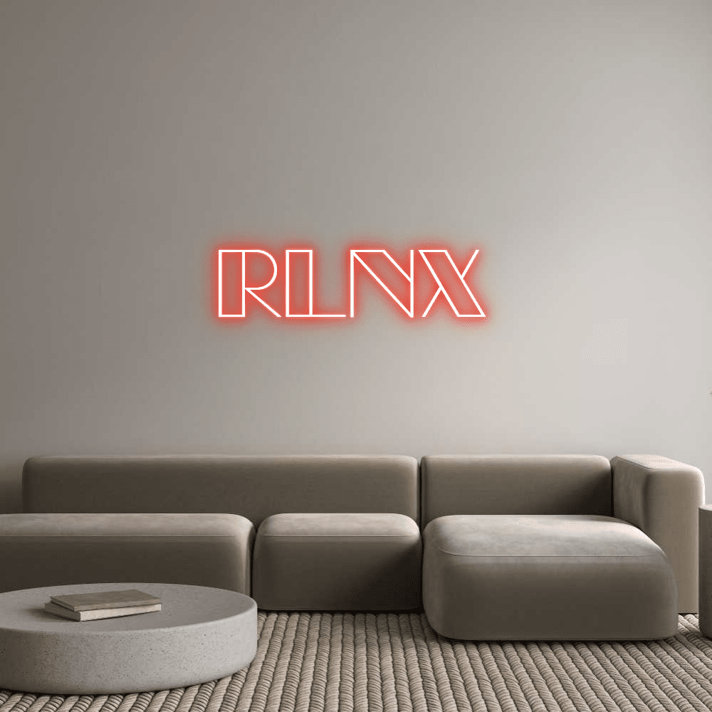 Custom Neon Sign Online Editor RLNX - Planet Neon