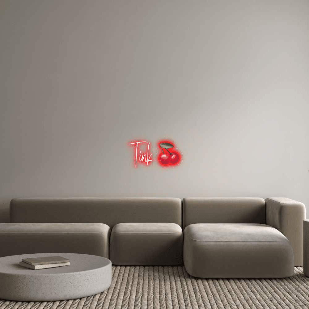 Custom Neon Sign Online Editor Tink 🍒 - Planet Neon