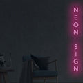 Custom Vertical Neon Sign - Online Editor - Made in London - Neon LED Light