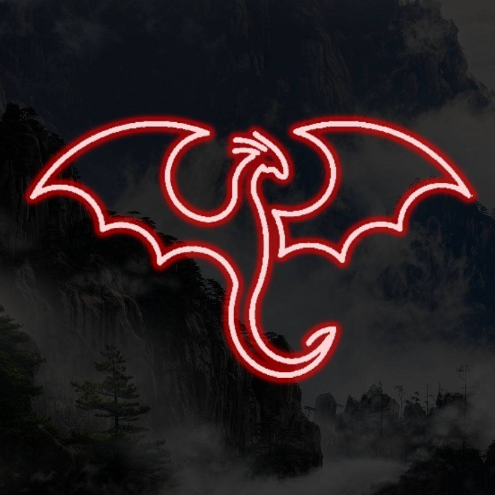 Flying Dragon LED Neon Sign - Planet Neon Made in London Neon Signs - Planet Neon