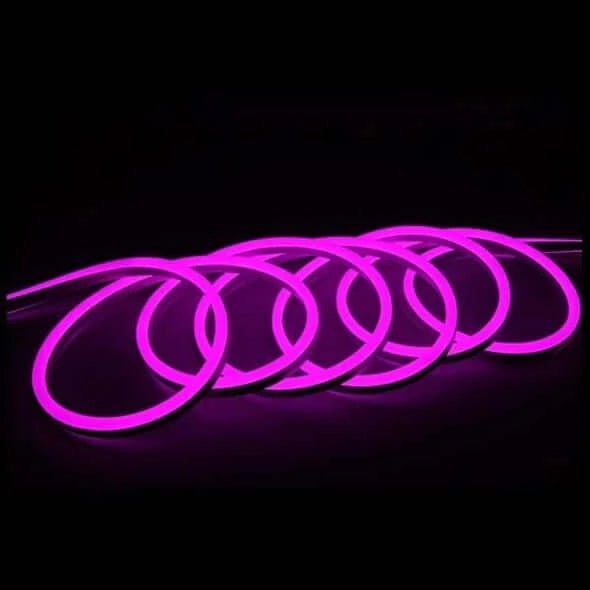 I LumoS 8 X 16mm PINK Flexible IP65 Waterproof Dimmable Neon LED Strip Light 220 – 240V 9W/m - Planet Neon