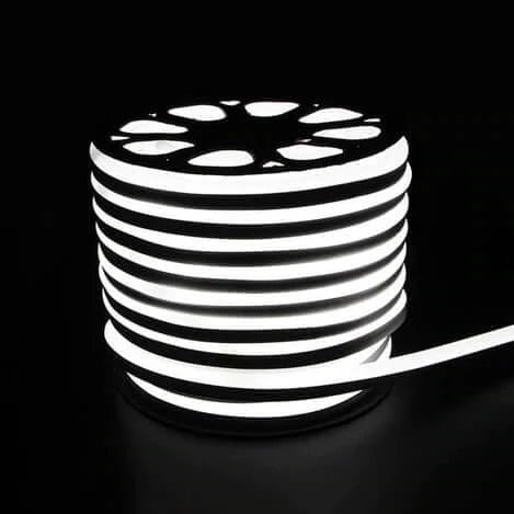 I LumoS 8 X 16mm PURE WHITE Flexible IP65 Waterproof Dimmable Neon LED Strip Light 220 – 240V 9W/m - Planet Neon