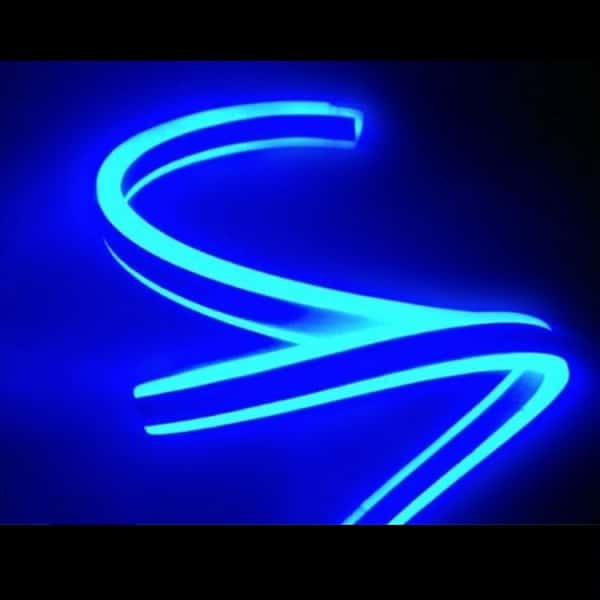 I LumoS 8x16mm BLUE Flexible IP65 Dimmable Double Sided LED Neon Strip Light 220 – 240V 9W/m - Planet Neon