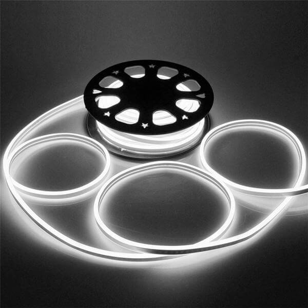 I LumoS 8x16mm PURE WHITE Flexible IP65 Dimmable Double Sided LED Neon Strip Light 220 – 240V 9W/m - Planet Neon