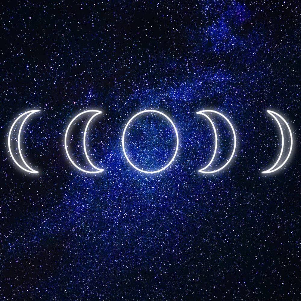 Lunar Phase LED Neon Sign - Planet Neon Made in London Neon Signs - Planet Neon