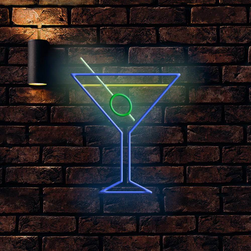 Martini Drink LED Neon Sign - Planet Neon
